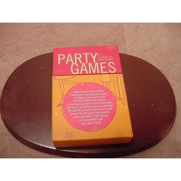Party Games - Fun Crowd Pleasers (50 Cards) -Compass Labs - 2002 - Picture 2 of 3